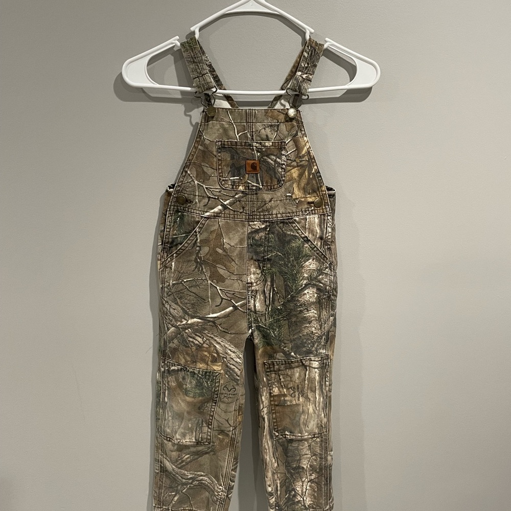 Carhartt Kids' Camo Overalls